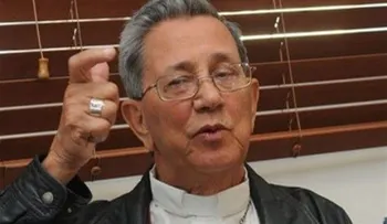 Internan al obispo Fabio Mamerto Rivas