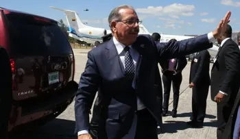 El presidente Danilo Medina partió para Panamá