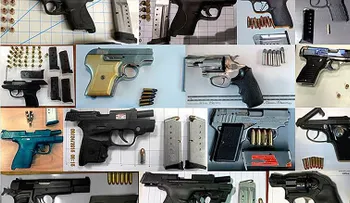 2015 se perfila como el año con más armas encontradas en equipaje de mano en EE.UU.