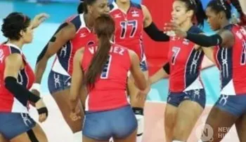 RD gana 4ta victoria en línea en mundial voleibol femenino
