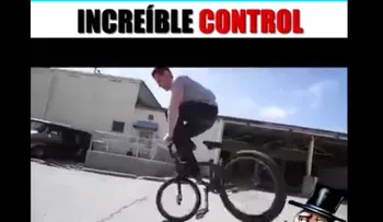 Video: increíbles trucos con bicicleta