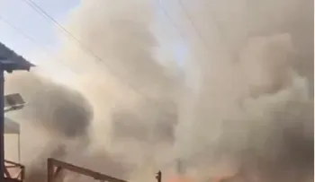 Incendio afecta Plaza Comercial Oasis en Villa Mella sin reportes de heridos