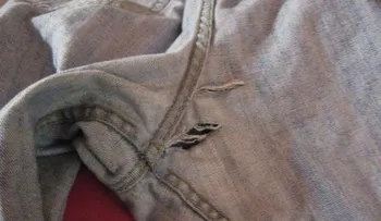 Si tus pantalones se han roto en la entrepierna. No te preocupes con esto se arreglan y quedarán como nuevos