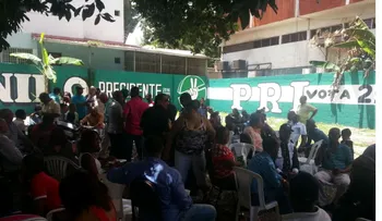 Trajano exhorta partidos hacer reclamos sin alterar orden; PRI celebra fiesta
