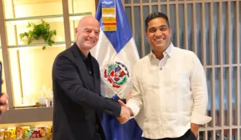 Ministro de Deportes recibe en Punta Cana a presidentes de FIFA y Concacaf