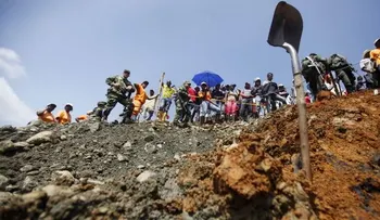 Al menos tres muertos y veinte atrapados por derrumbe de una mina en Colombia