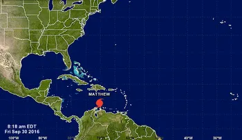 El huracán Matthew se fortalece en el Caribe