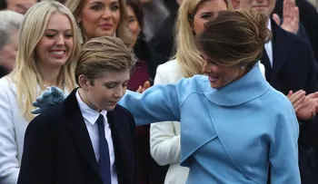 Melania Trump y su hijo preocupan a todos con esta pregunta