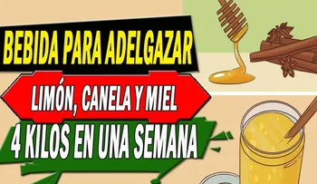 La bebida perfecta con limón, canela y miel para rebajar 4 kilos en una sola semana