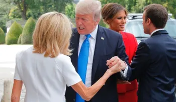 Por qué el cumplido de Trump a Brigitte Macron daña a EE.UU.