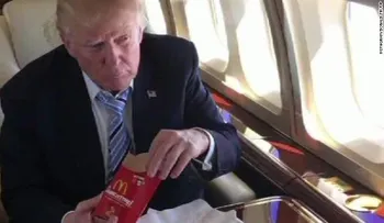 Según Pautas Alimenticias de EEEU, la comida rápida favorita de Trump es muy dañina para la salud