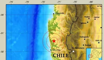 Sismo de magnitud 5,8 sacude centro de Chile