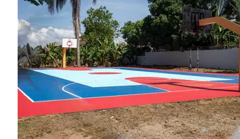 Inauguración del Bajo Techo de la Escuela Narciso Alberti