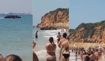 50 inmigrantes africanos desembarcan en un exclusivo balneario de España