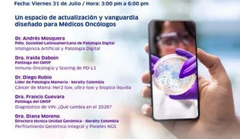 GMSP reunió a especialistas en el Simposio de Oncología Molecular y Patología Digital