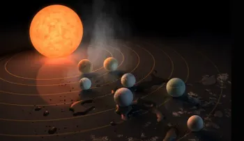 Descubren al menos 7 planetas del tamaño de la Tierra que pueden ser habitable