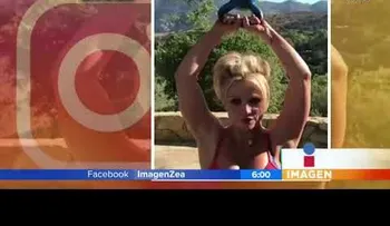 Britney Spears con su cuerpazo envidiable nos enseña cómo entrenar            