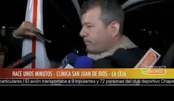 Informaciones desde Medellin, Colombia, del trágico accidente de avión equipo brasil chapecoense 