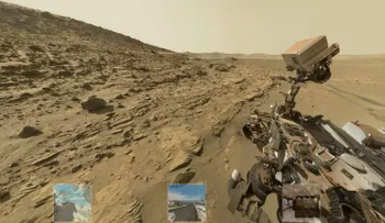 Las selfies llegaron hasta Marte: el Curiosity se tomó una autofoto