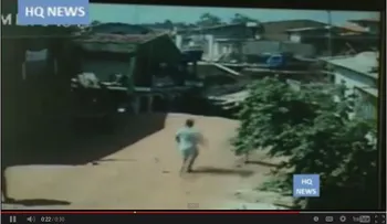 Video impactante: la tierra se traga un barrio de Brasil