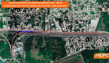 MOPC informa que colocará vigas en el elevado de la autopista Las Américas y Ruta 66