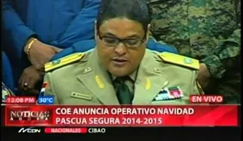 COE anuncia operativo por festividades