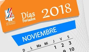 Día de la Constitución, el martes 06, se cambia para el lunes 