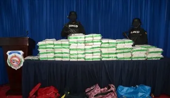 Incautan 179 paquetes de droga en Multimodal Caucedo