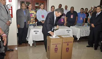 Leonel minimiza incidentes en proceso de votación