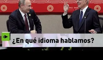 ¿En qué idioma hablamos? Putin y Kuczynski protagonizan un divertido diálogo (VIDEO)