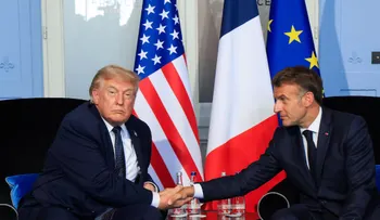Macron califica de "muy constructiva" su reunión con Trump sobre el mar Rojo y Ucrania
