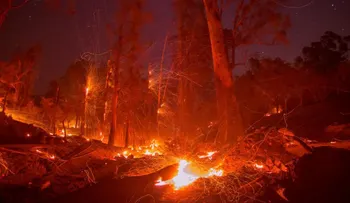 El incendio Thomas está a punto de convertirse en el más grande de la historia de California
