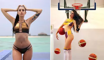 Las candentes vacaciones de la basquetbolista "más sexy del mundo"