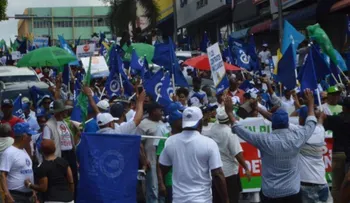 Coalición Democrática realiza exitosa marcha contra la corrupción y la impunidad