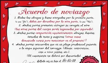 El contrato de noviazgo