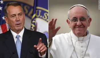 John Boehner crea un mini ejército para manejar la visita del papa Francisco