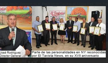 Periódico El Taxista News reconoce personalidades NY en su XVII aniversario  