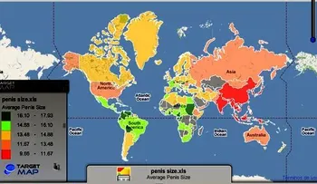 Los países con los penes más grandes del mundo