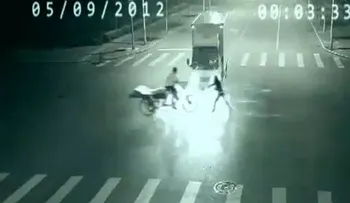 Video: Tienen un angel de la guarda. Mira como se salvan 