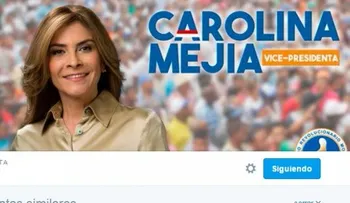 Carolina Mejía se promueve como candidata vicepresidencial de Abinader