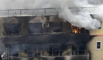 La mayoría de las víctimas de incendio en Japón perecieron en acceso a azotea