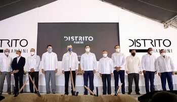 Presidente Abinader da el primer picazo del innovador proyecto inmobiliario Distrito Piantini