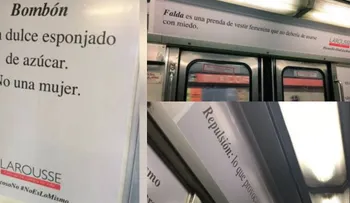 La ingeniosa campaña de Larousse contra el acoso en México