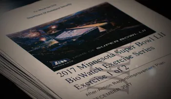 Dejan documentos en un avión en simulacro de ataque terrorista en el Super Bowl 