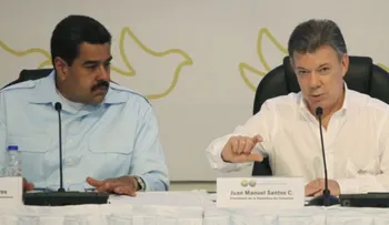 Juan Manuel Santos y Nicolás Maduro vivieron momentos de alta tensión