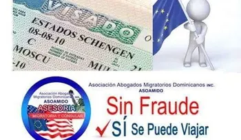 Firman libro pidiendo que la UE quite la visa schengen a los dominicanos