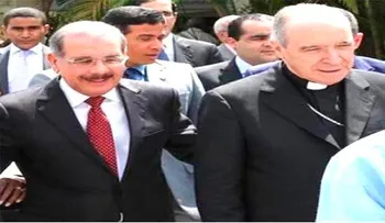 El presidente Medina asiste a eucaristía de clausura de Encuentro Nacional de Pastoral