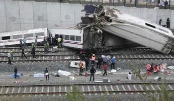 Maquinista del tren: â??Dios mío, pobres viajeros, pobres viajerosâ?