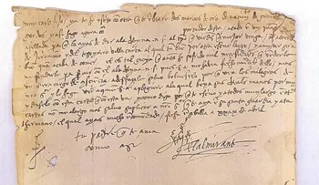 EEUU devuelve a Italia carta de Cristóbal Colón