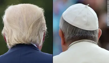 Donald Trump recula y le baja de tono a la pelea con el papa Francisco